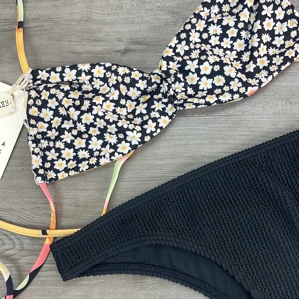 ☀️BILLABONG☀️ PRETTY DAZE REV SHIR SUMMER HIGH ISLA BIKINI SET
